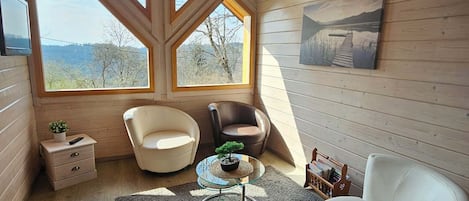 Televisión, chimenea, futbolito y tenis de mesa