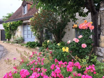  GITE, CHARMING HOUSE CLASSIFIED 3 STARS IN AMBOISE overlooking the Loire