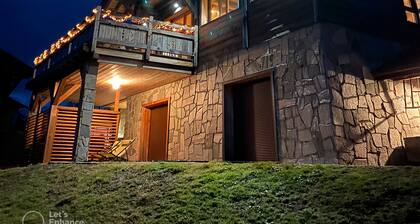 *Offre exceptionnelle*Chalet 4*/ lac/ plein sud / pistes ski / jacuzzi , sauna