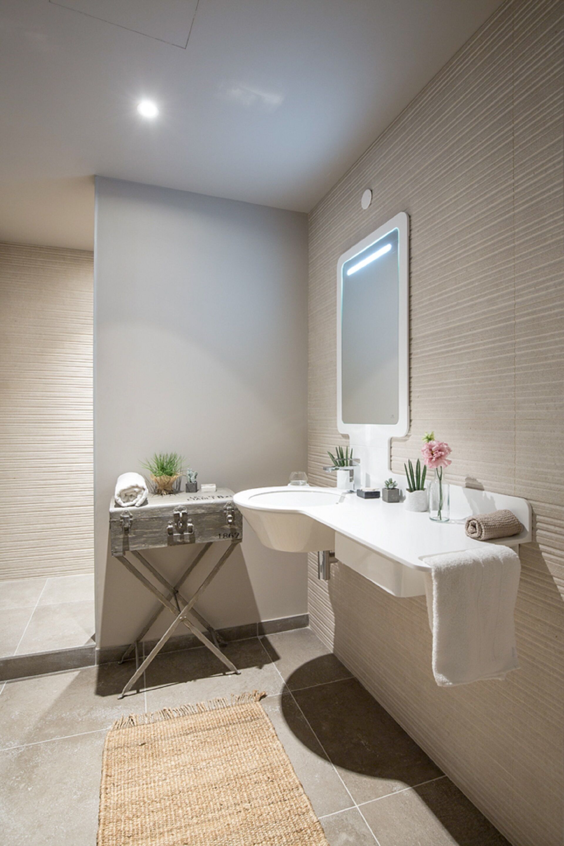 Sèche-cheveux, papier toilette