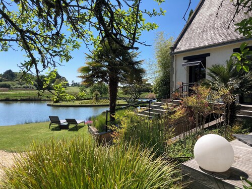  Belle Dépendance dans propriété , bord de mer et golf