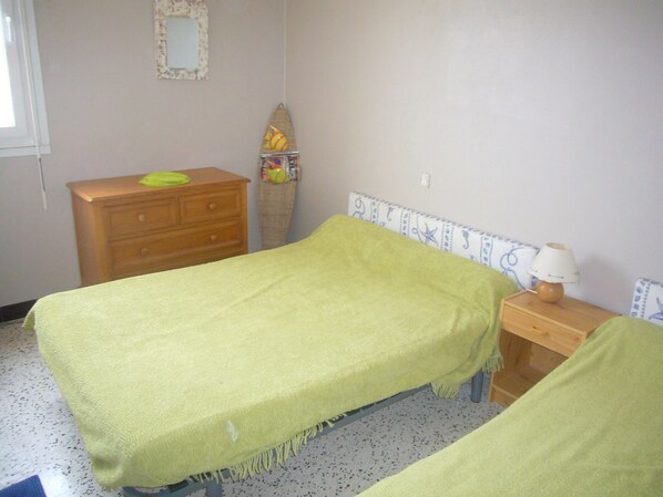 2 chambres, fer et planche à repasser, Wi-Fi