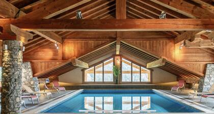 Die Almen CHAMPAGNY Schöne Wohnung 70m2, Kamin, Terrasse, Pool