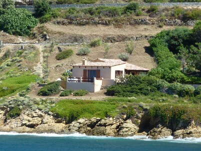 Small house by the sea