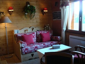 Fernseher, DVD-Player, Bücher