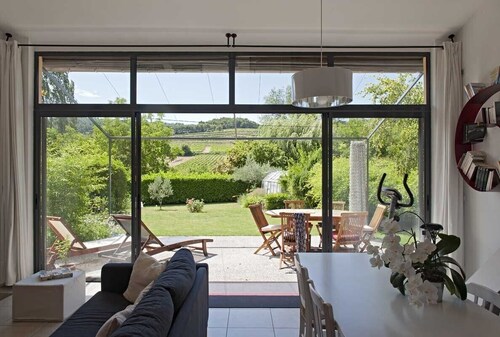 Detached house, quiet, beautiful garden, mini pool, Drôme provençale, 2 Pers