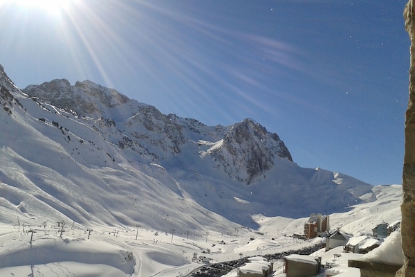 vue du balcon