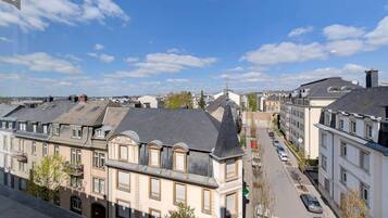 Blick von der Unterkunft