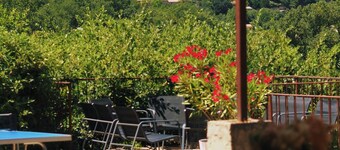 Mas à Bonnieux luberon 5 bedrooms heated swimming pool enclosed garden