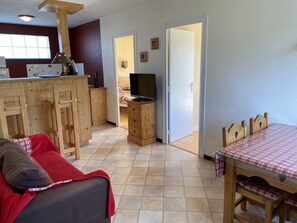 Fernseher, Videospiele, DVD-Player, Tischtennisplatte