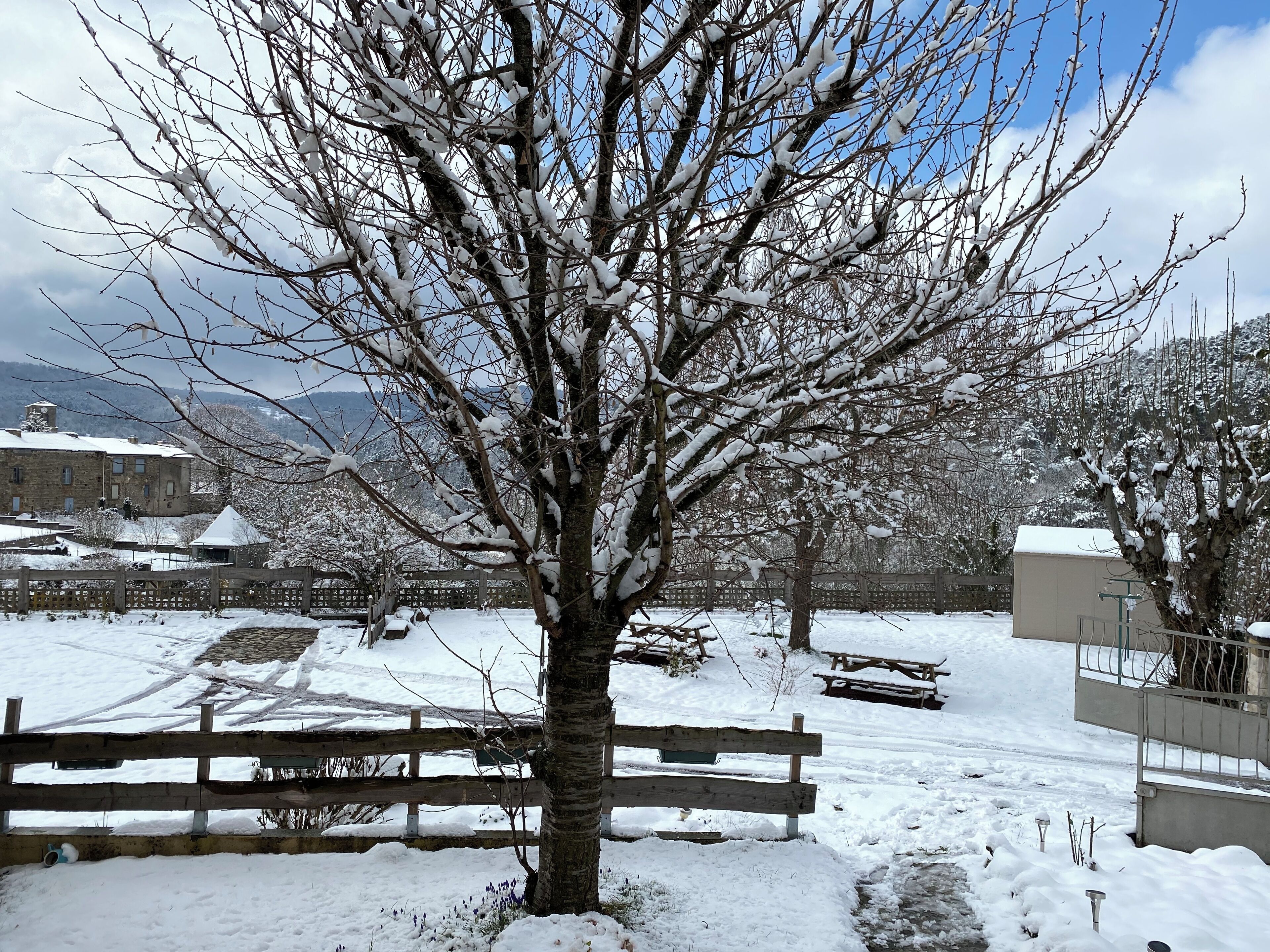Enceinte de l’hébergement