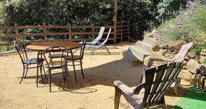 Independent garden level with exceptional views