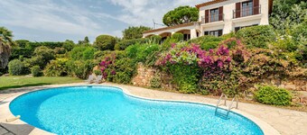Villa Antibes, private pool, beautiful sea view
