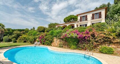 Villa Antibes, private pool, beautiful sea view