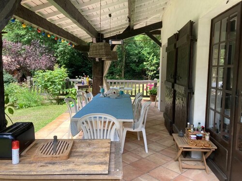 Villa volle voet met zwembad voor 12 personen Arcachon Gironde