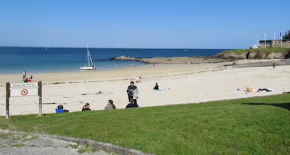 Appartement 42 MÂČ(rez de chaussĂ©e) face Ă la mer, baie de Quiberon 56170