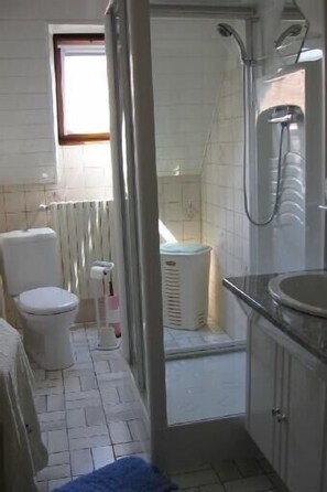 Shower, hair dryer, towels - Welcome to Alsace, a great region to visit all year long (Grussenheim)