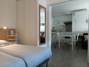 1 Schlafzimmer, Bügeleisen/Bügelbrett, kostenloses WLAN, Bettwäsche