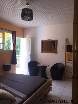 2 bedrooms, in-room safe, iron/ironing board, travel crib