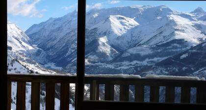 L'air pur de la montagne. Studio 4 Personnes Ă Auris-en-Oisans, Vue Splendide.