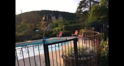Grande maison de charme avec piscine privée, chauffée et sécurisée