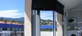 Collioure appartement met eigen parkeerplaats op 80 m van het strand