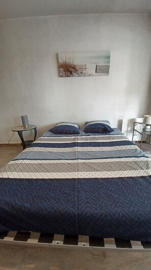 2 slaapkamers, een strijkplank/strijkijzer, gratis wifi, rolstoeltoegang