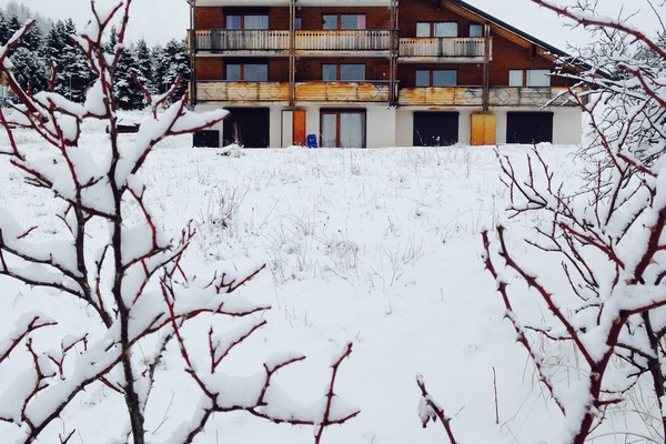 La neige est arrivée!