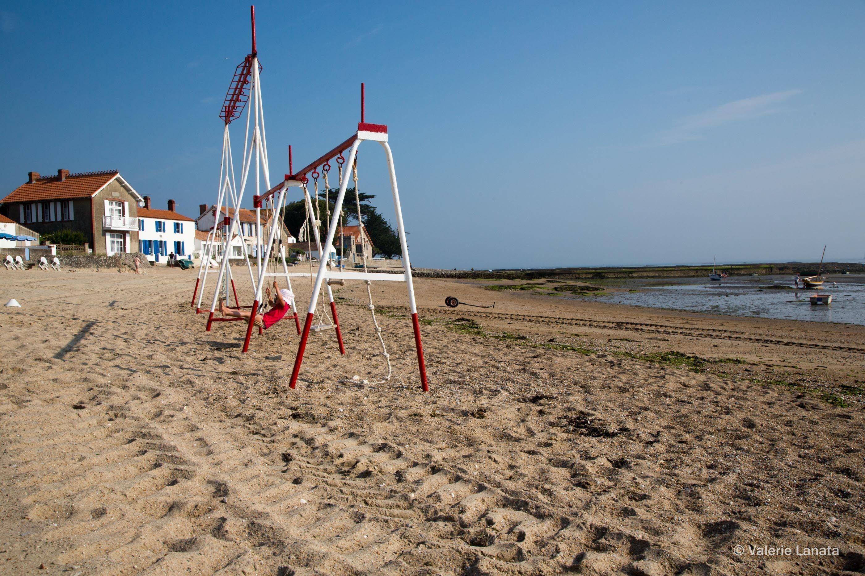 In Strandnähe, Liegestühle