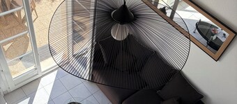 House in private residence with swimming pool and bicycles, 20 min walk from the beach