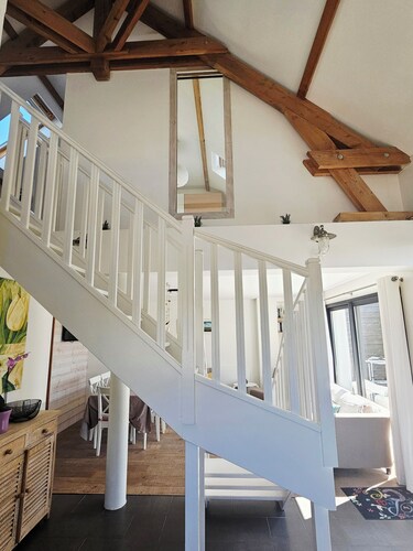 "Villa Argonaute", 4 étoiles au calme/200m de la plage/ parking et jardin privé