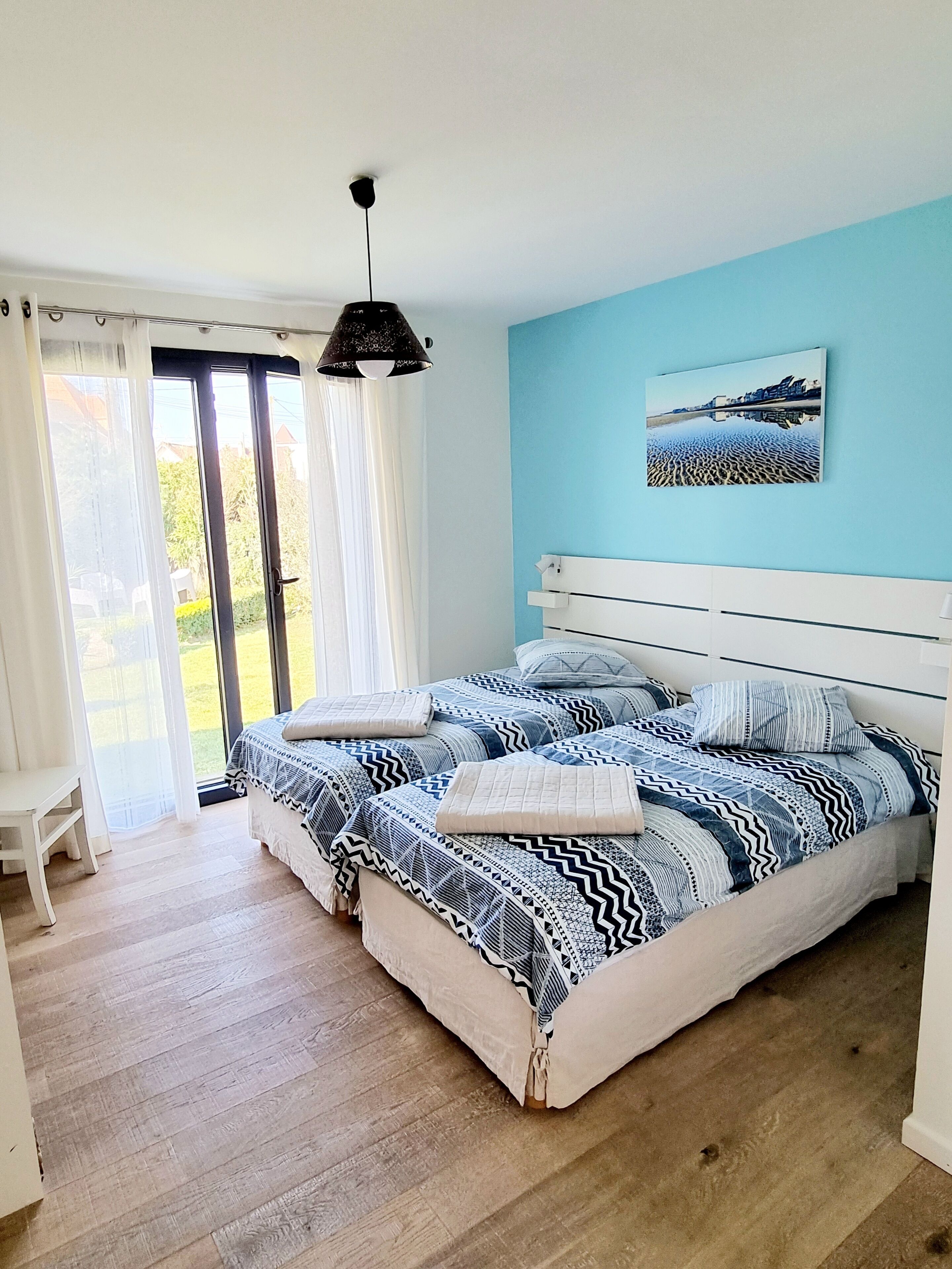 2 soverom, strykejern/-brett, wi-fi (inkludert) og sengetøy