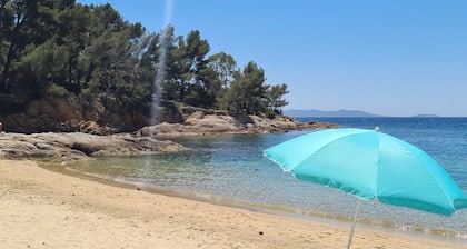 Charmante villa vue mer au calme Ă  deux pas des plages