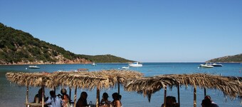 Pinarello Appt standing 6/8 pers, sea view, beach 500 m and discovery of Corsican wines