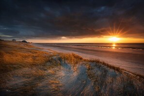 Accommodatie ligt op het strand