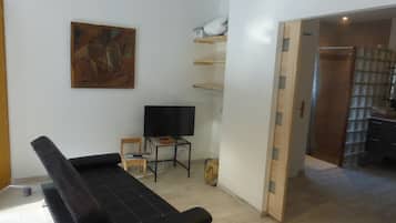 Televisie en een tafeltennistafel