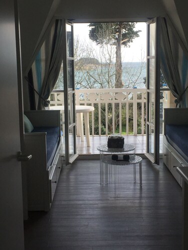 Appartement Duplex de charme 4 pers en bord de Mer à Bénodet, piscine chauffée