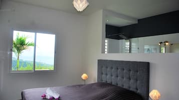 3 soverom, strykejern/-brett, wi-fi og sengetĂžy