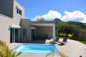 Una piscina climatizada