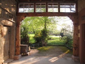 Property grounds - Adorable little typical Alsatian house, free wifi (Mietesheim)