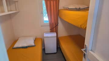 2 slaapkamers, beddengoed