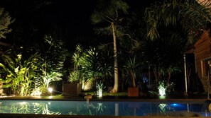 Una piscina climatizada