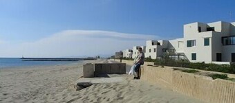 RDC  ACCES DIRECT PLAGE, Grande Terrasse  CLIMATISATION  Parking privé