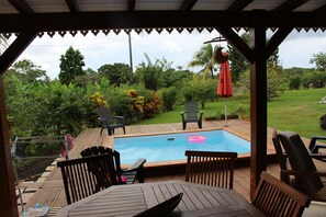 Outdoor pool - COMFORT, NATURE AND GREAT SPACES (Les Abymes)