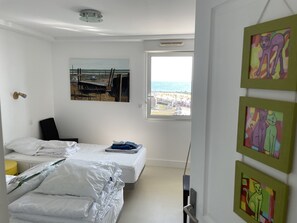2 bedrooms, iron/ironing board, free WiFi, bed sheets - T3 Luxurious Fantastic Sea View (Capbreton)