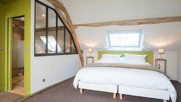 2 chambres, fer et planche Ă repasser, Wi-Fi, draps fournis