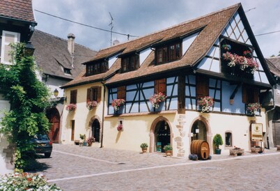 KIENTZHEIM LARGE CHARMING GITE LOCATED IN THE CENTER OF THE VILLAGE
