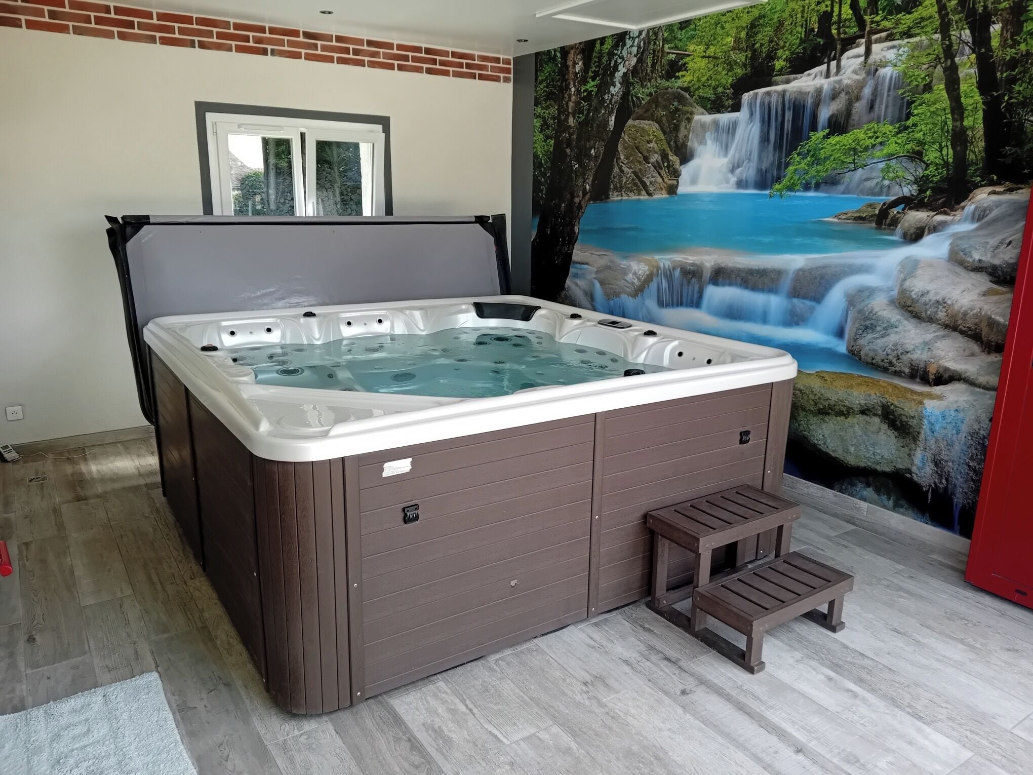 Bain à remous intérieur