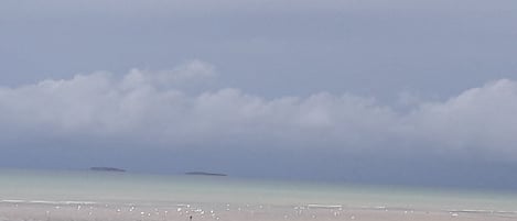 Vlak bij het strand