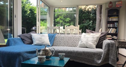 Small touquettoise, quiet, center Touquet, beach, terr/garden, 5/7p, Fiber